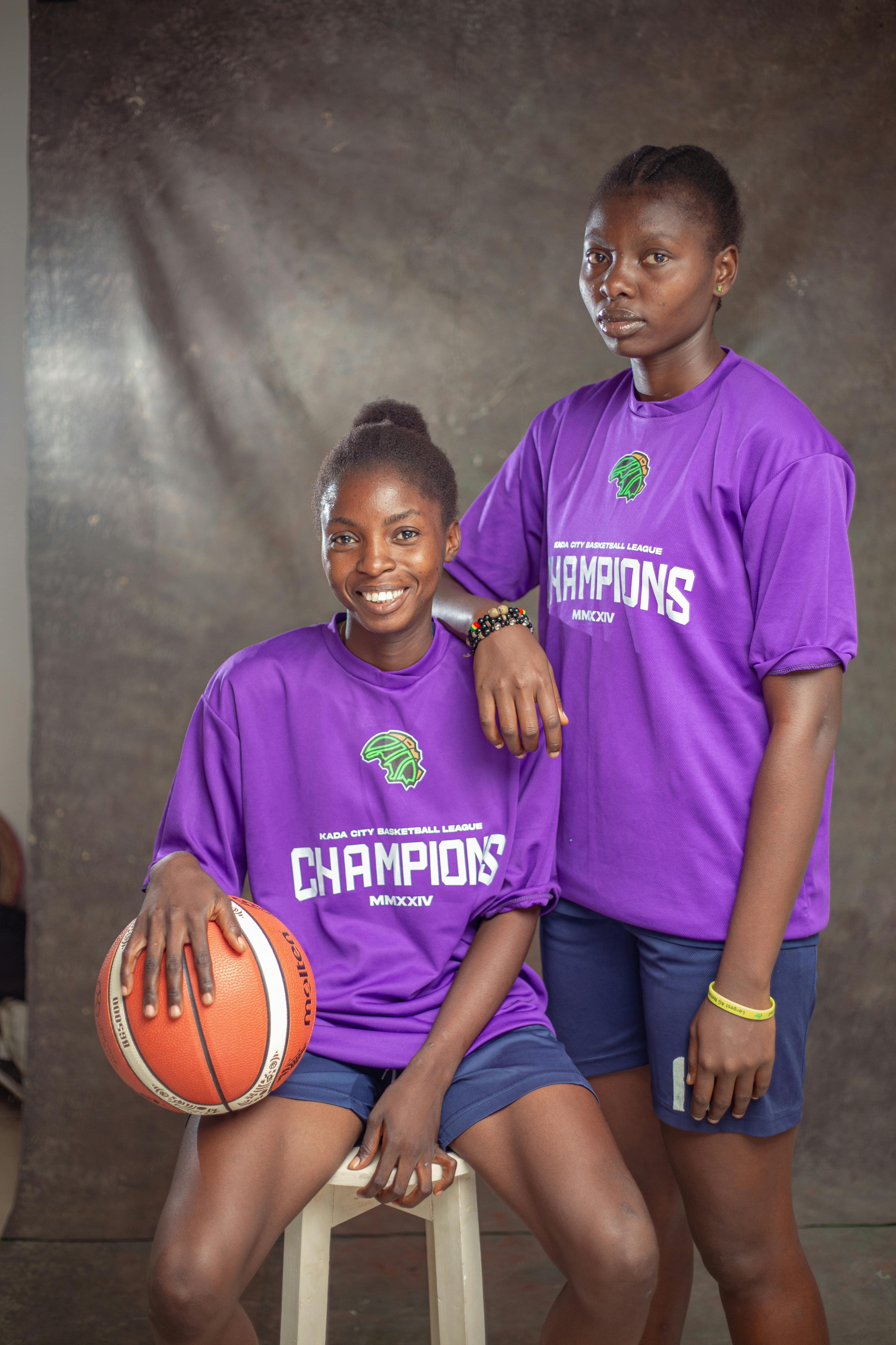 Basketball camp athletes celebrating in Calgary